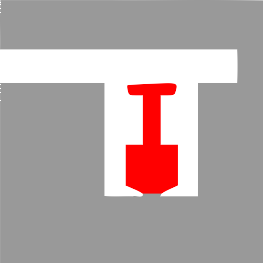 File:Red-shovel.svg