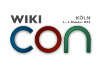 Wikicon 2014 Köln logo